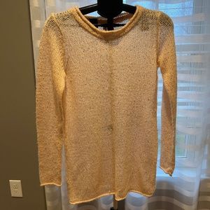 Baby pink sequin sweater